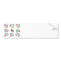 Broken vitreaux bumper stickers