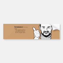 BROMANCE BUMPER STICKER