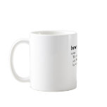 BROMANCE (definition) Coffee Mug