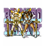 bronco bunny rides again! t-shirts