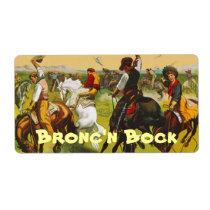 Bronco Bustin Homebrew Bottling Home Brew Labels