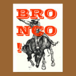 Bronco Red! posters