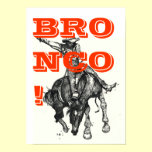 Bronco Red! posters