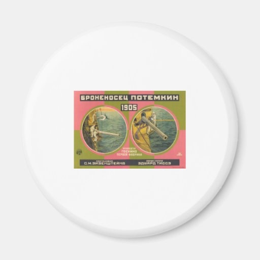 Bronenosets Rodchenko 1926 Battleship Potemkin Magnet