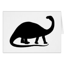 Brontosaurus cards by silhouette_emporium Brontosaurus cards