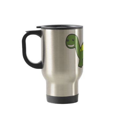 BRONTOSAURUS coffee cup Mugs by mtycer