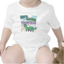 Brontosaurus Here Comes Trouble Apparel t-shirts