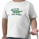 Brontosaurus I'm the Little Brother T Shirt