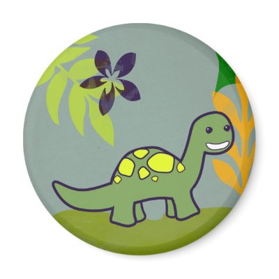 BRONTOSAURUS magnet by mtycer