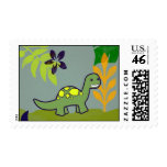 BRONTOSAURUS postage stamps