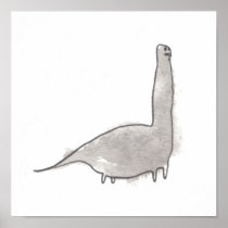Brontosaurus Print