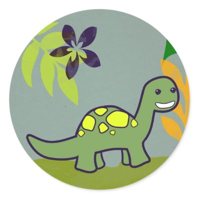 BRONTOSAURUS sticker by mtycer