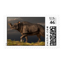 Brontotherium Postage Stamp