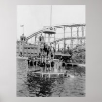 Bronx Amusement Park, 1920s Print