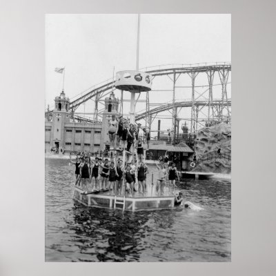 Bronx Amusement Park, 1920s Print by Photoblog