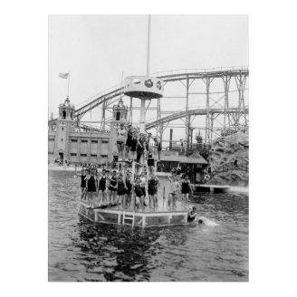 Bronx Amusement Park, 1920s Print