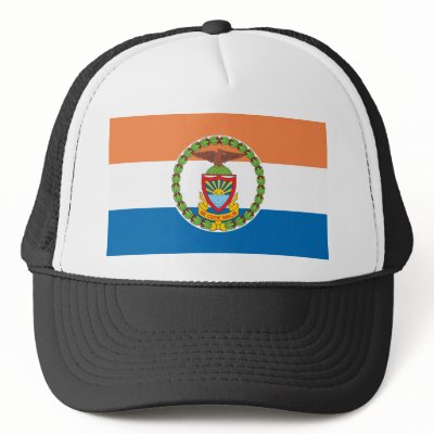 Bronx Borough Flag Trucker Hats by FlagTshirts