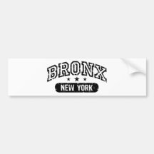 Bronx Bumper Stickers