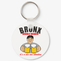 BRONX DOUBLE HEADER keychains by pantsdownshirtscom BRONX DOUBLE HEADER keychains