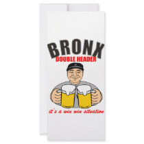 BRONX DOUBLE HEADER RACK CARD TEMPLATE