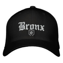 Bronx embroidered hats