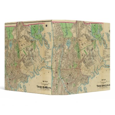 Bronx, New York Vinyl Binder by davidrumsey