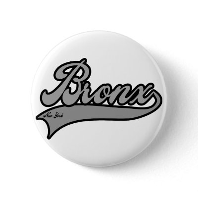 Bronx New York Pinback Buttons by wamtees