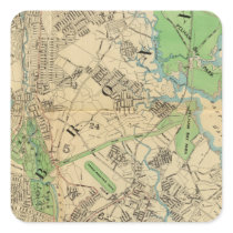 Bronx, New York Square Sticker