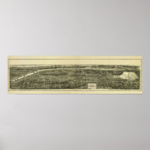 Bronx NY, 1897: Impresión vieja Posters