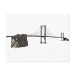 Bronx Whitestone Bridge: 3D Model: Post Cards
