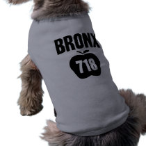 Bronx With Big Apple & 718 Area Code Cutout pet clothing