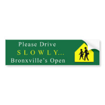 Bronxville Bumper Sticker bumper stickers by wcgrealy Bronxville Bumper Sticker bumper stickers