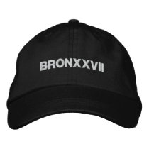 BRONXXVII embroidered hats by jcorsi BRONXXVII embroidered hats