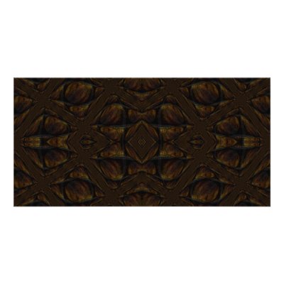 Bronze Abstract Photo Greeting Card by willowdewisp