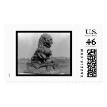 Bronze Animal Figure in Peking, China 1898 postage by lc_vintagephotos Bronze Animal Figure in Peking, China 1898 postage