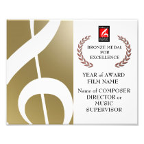 Bronze Award Certificate Photograph