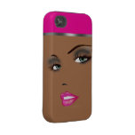 Bronze Beauty Pinup Femme Fatale Diva Iphone 4 Tough Cover