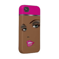 Bronze Beauty Pinup Femme Fatale Diva Iphone 4 Tough Cover