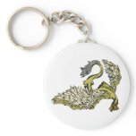 Bronze Dragon Keychain