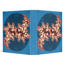 Bronze Flowers Binder