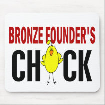BRONZE FOUNDER’S CHICK mousepads