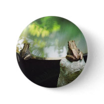 Bronze Frog Pair Reflect buttons