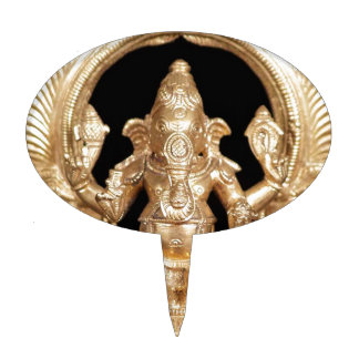 BRONZE GANESH CAKE PICKS