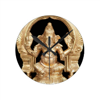 BRONZE GANESH CLOCK