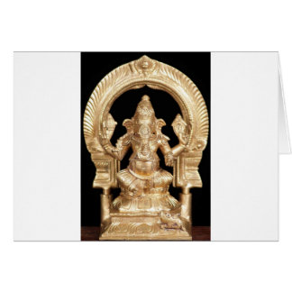 BRONZE GANESH GREETING CARDS