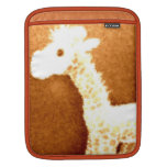 Bronze Giraffe iPad Sleeves