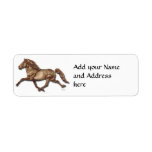 Bronze Icelandic Return Address Label