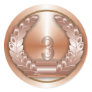 Bronze Medal Sticker