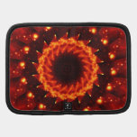 Bronze Nebula Mandala Kaleidoscope Folio Planner