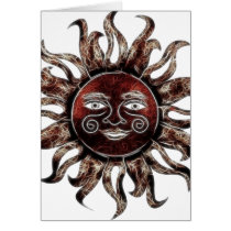 Bronze Sun Fractal cards